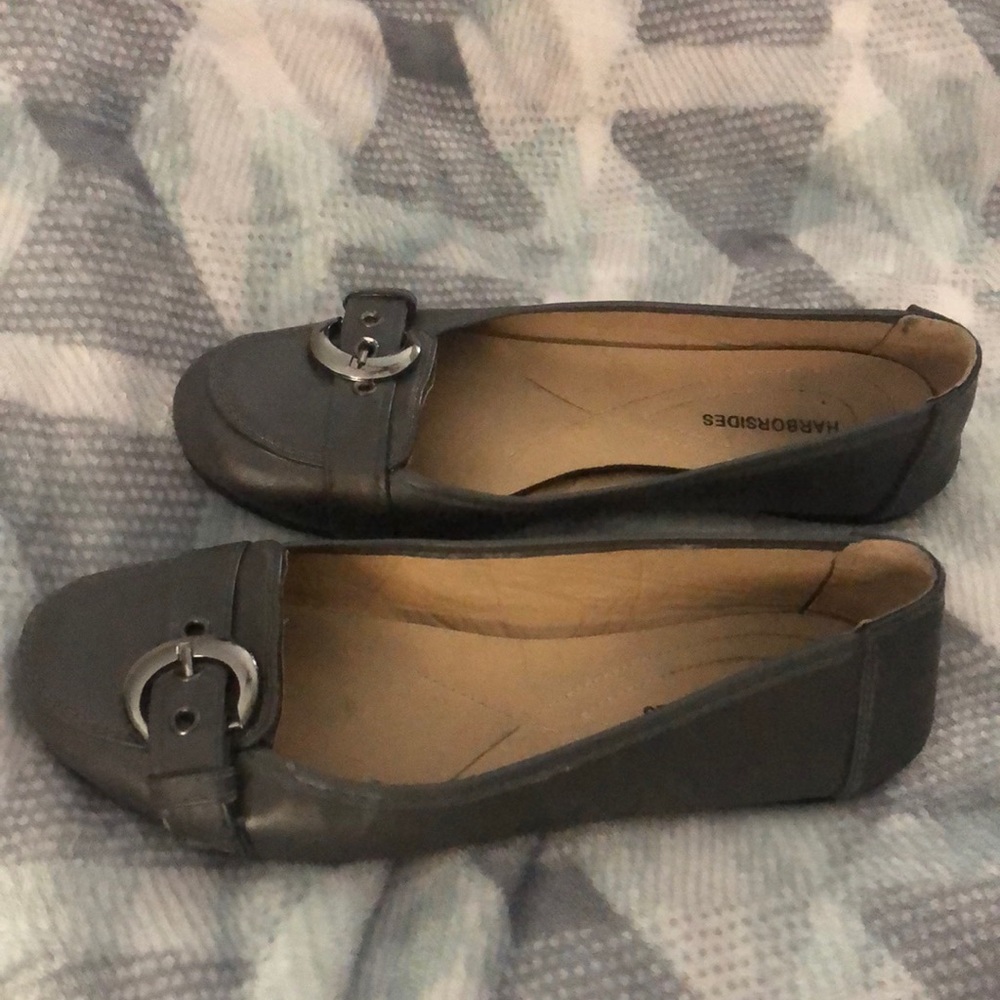 Size 9 Harborsides Womens Flats in Grey